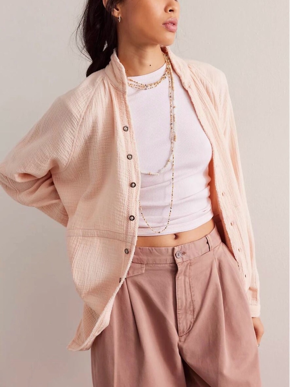 We the Free Button up Daydream blouse